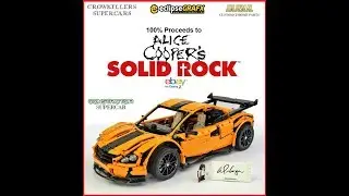 Alice Cooper Solid Rock Charity Custom Lego Technic Constrictor Supercar by Crowkillers