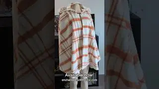 What should I call this cloak? 🍊 #cloak #renfaire #smallbusiness #cottagecore #summer #shorts