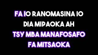 Voanio - Ranomasina (FULL KARAOKE)