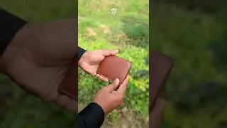 Zomidar Classic Bi-Fold Premium Leather Wallet (The Horizon) With Zipper Pocket