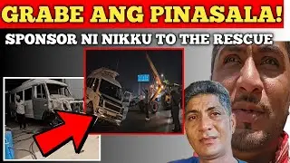 GRABE PALA ANG PINSALA NG SASAKYAN NI NIKKU KAYA PALA TODO ANG SUPORTA NI TATAY ROBIN