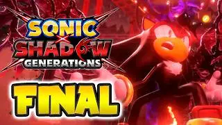 SHADOW SE DESPIDE😭 | SONIC X SHADOW GENERATIONS (PS5) FINAL - Gameplay Español