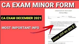 very very argent information to CA exam December 2021 || icai exam December 2021.