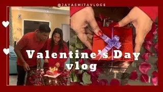 How we celebrate Valentine's Day at home❤️ #valentinesday #valentinespecial #valentineday #couple