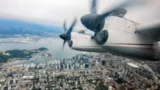 THE DASH 7 STOL EXPERIENCE - Air Tindi Full Flight Vancouver to Abbotsford