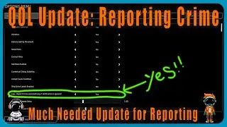 Massive QOL Update: Reporting Crime Automatically in Star Citizen!!