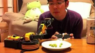 Drinking with Gripper Arm Robot