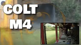 COLT M4 COMMANDO - AR15 Rifle Gong Shooting, 100 Meters Vortex Dead Hold BDC 3 x 9 x 40