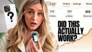 I listed 100 Phone Cases on Etsy & THIS happened (unexpected results)