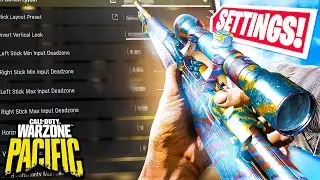 BEST SETTINGS for WARZONE PACIFIC (Max FPS + Best Sensitivity)