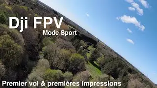 DJI FPV #2 - Premier vol et premières impressions