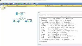 [CCNA Security] Configure access control list to filter FTP, ICMP