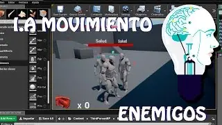 Unreal Engine 4: Tutorial movimiento IA Enemigos (español)