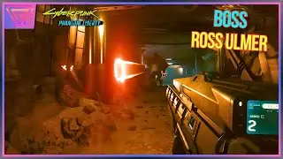 Boss Ross Ulmer [ Cyberpunk 2077 Phantom Liberty ] High Difficulty and Graphics Settings