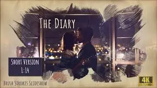 Videohive - The Diary – Brush Strokes 4K Slideshow