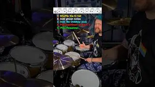 How to play Rosanna by Toto!🥁 | Rosanna Shuffle
