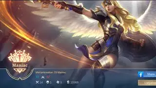Bosan Maniac Moonton Kasih Lawan Yang keras Dikit - MLBB- #topglobal #gaming