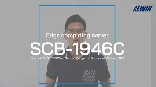 2U Edge Computing Server with dual new-released AMD Zen4 Genoa processors