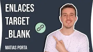 Qué Es Un ENLACE TARGET BLANK? 🔗