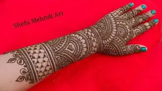 Wedding special easy dulhan mehndi designs