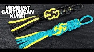 CARA MUDAH MEMBUAT GANTUNGAN KUNCI DARI TALI KUR
