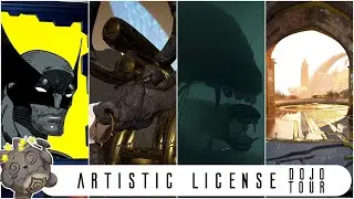 Warframe Tenno Con Dojo Entry, Artistic License Dojo Tour