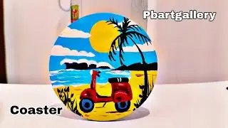 COASTER / PBARTGALLERY / HANDMADE / ART AND CRAFT / GIFT