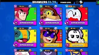 Brawlers to max out first