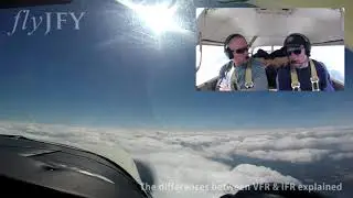 The differences between IFR and VFR flight explained (cockpit audio)