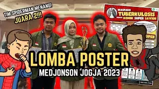 LOMBA POSTER PUBLIK NASIONAL MEDJONSON 2023 - Alhamdulillah Juara 2!
