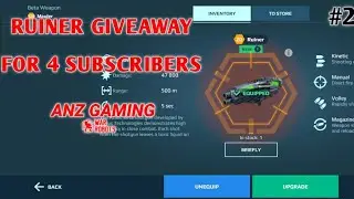 War Robots Titan weapon RUINER giveaway for 4 subscribers #WRwinewRuiner