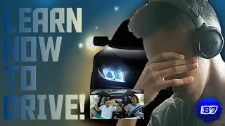 LEARN HOW TO DRIVE! 🚗 | Milkessa reacts to Tatiana & Tyjae slamming breaks prank.
