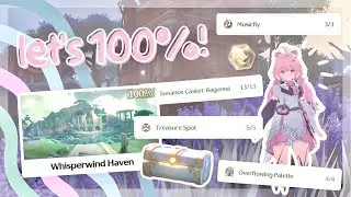 let's 100% whisperwind haven! | cozy wuwa exploration  *.·✧ ✦