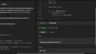 Leetcode 763 - Partition Labels - Python