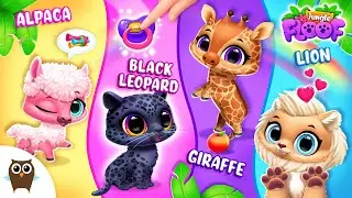 OFFICIAL Jungle FLOOF - Island Pet Care Trailer 🌴💚 New Kids Game | TutoTOONS