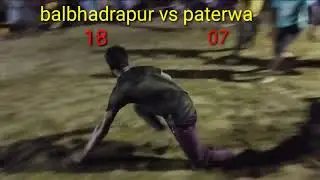 kabaddi match balbhadrapur vs paterwa part 03