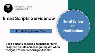 Email Scripts | Create Notification using Email Scripts