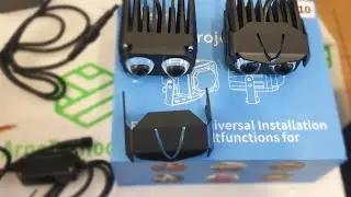 LED-U10 Super Bright Dual-Color Universal LED Fog Light Kit