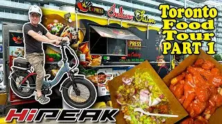 Toronto Food Tour on Paul's New HiPEAK Elias Folding E-Bike • Part 1
