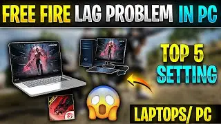 How To Fix Free Fire Lag Issue In Bluestacks || Solve Free Fire Lagging Issue In Laptop And PC