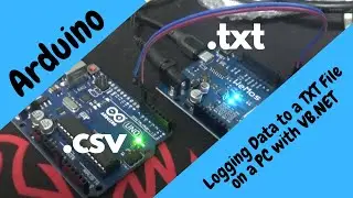 Logging Arduino Data to TXT file on a PC with VB.NET