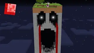 Minecraft, But It's One Nightmare Chunk