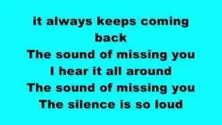 Wildboyz ft. Ameerah - The Sound Of Missing You lyrics