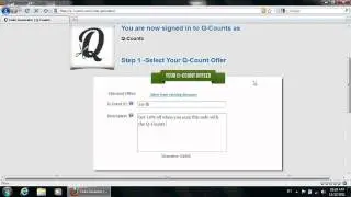 How to generate your first code.