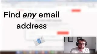 How to find the email address of ANY potential client