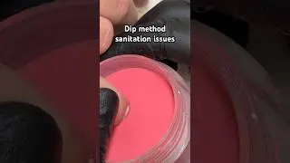 How do you feel about dip method? #nails #nailtech #nailsalon #nailtutorial
