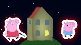 George VS. Evil Peppa - Short funny Horror Movie