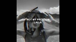 NOT MY PROBLEM EDIT AUDIO  #editaudio  #tiktok  #remix