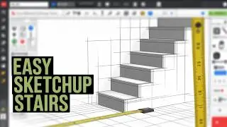How to Create Stairs in SketchUp (Quick & Easy) 