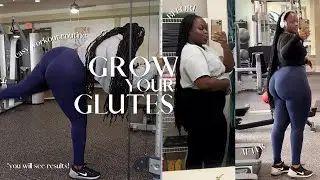 how I GREW my GLUTES | this beginner routine WILL bring results!